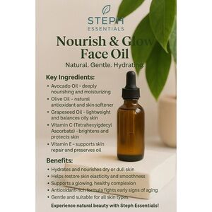 Essentials Nourish & glow Face Oil Serum